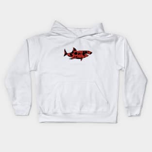 Shark Zombie Kids Hoodie